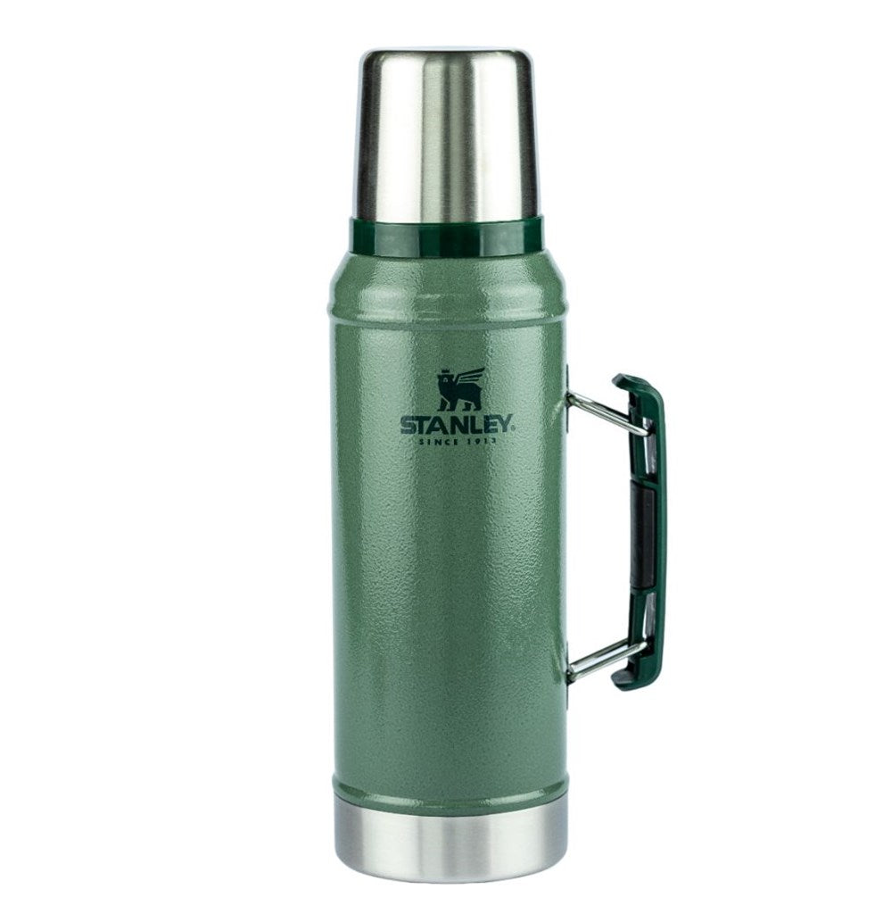 Garrafa Térmica Classic Hammertone Green | 0,95L