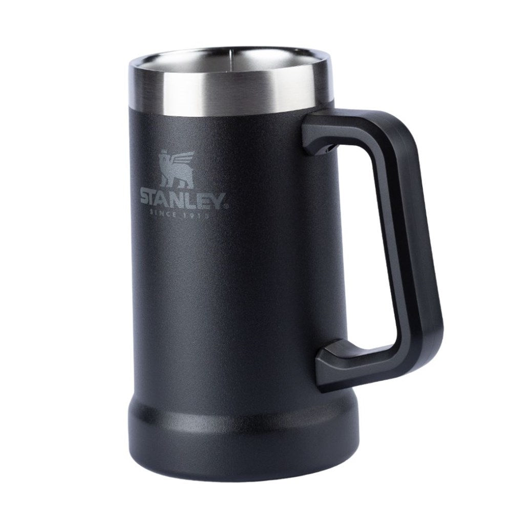 Caneca Térmica de Cerveja Stanley Matte Black | 709ML