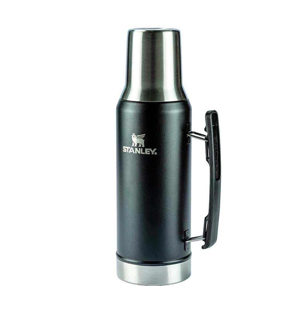 Garrafa Térmica Mate System Matte Black | 1.2L