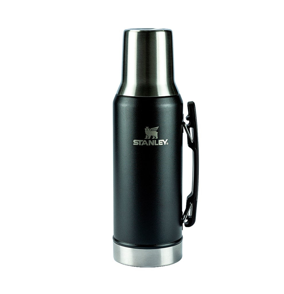 Garrafa Térmica Mate System Matte Black | 1.2L