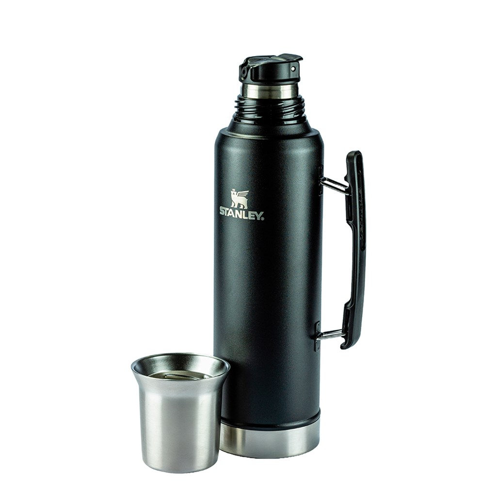 Garrafa Térmica Mate System Matte Black | 1.6L