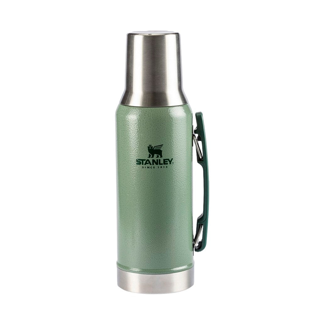 Garrafa Térmica Mate System Hammertone Green | 1.2L