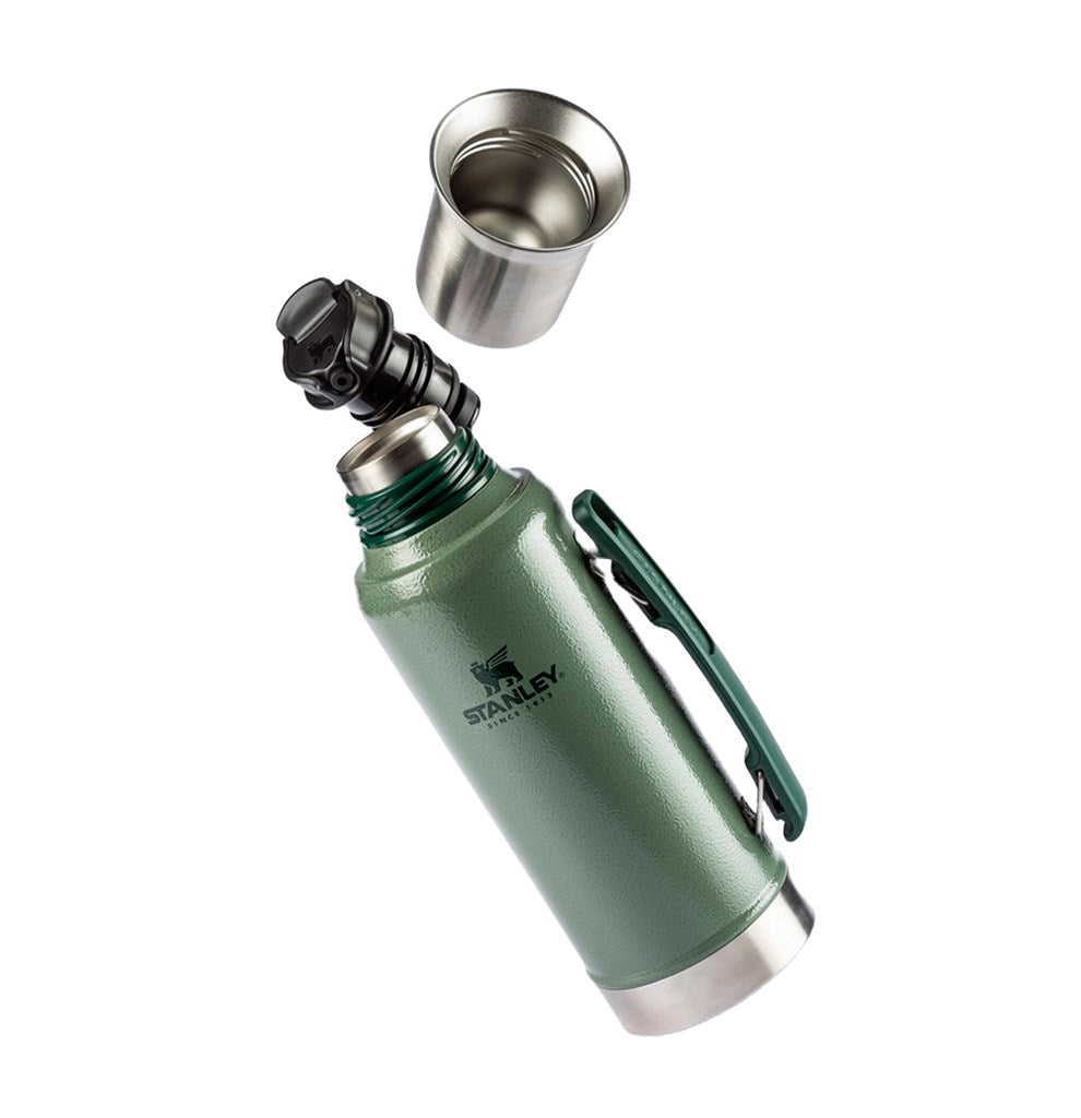 Garrafa Térmica Mate System Hammertone Green | 1.2L