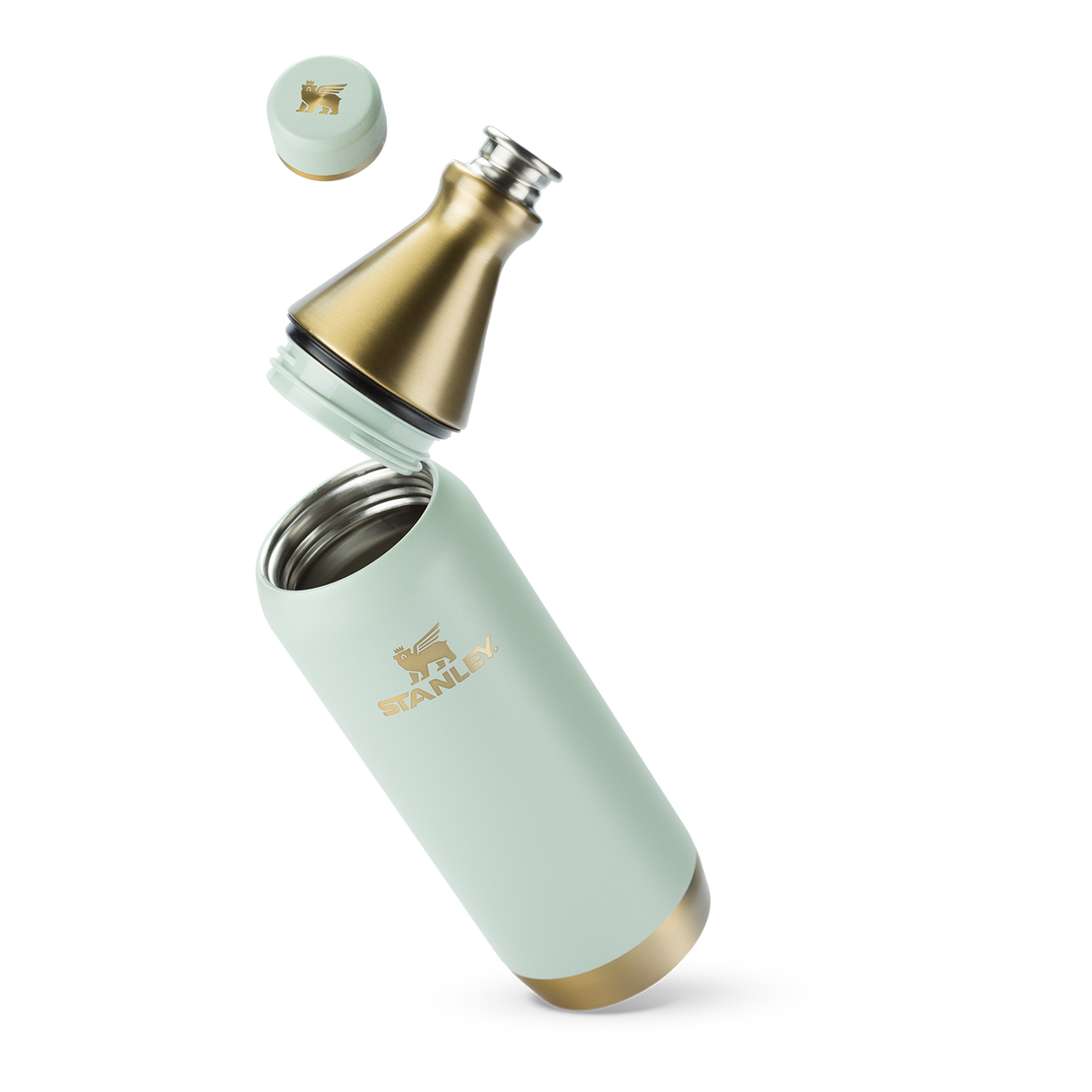 Garrafa Térmica Slim Bottle Gilded Celadon | 591ml