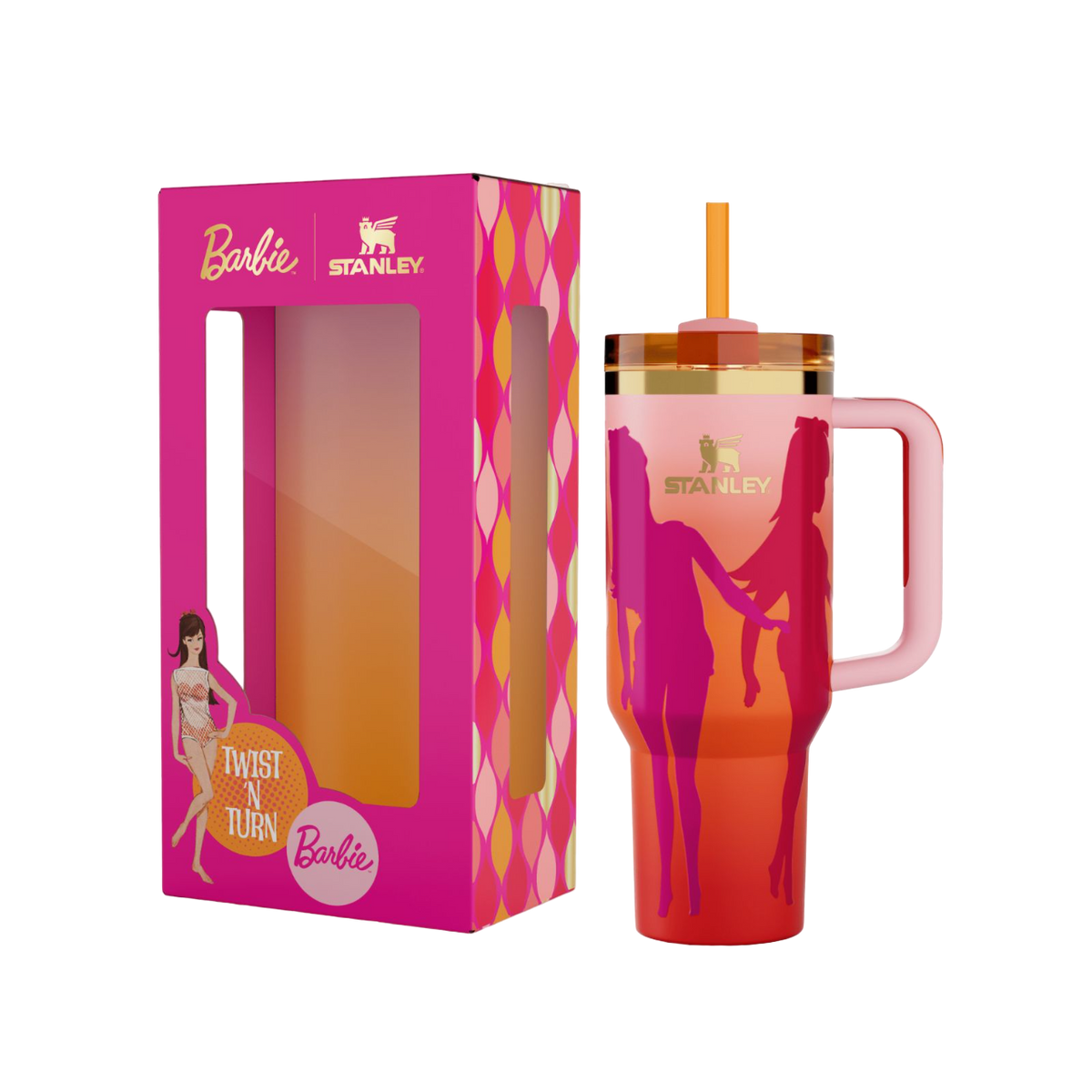 Barbie™ x Stanley ’60s Twist ’N Turn Quencher  | 1,18L